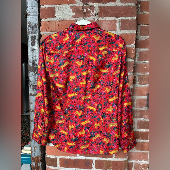 JCREW Collection 100% Silk Blouse - Picture 2 of 4